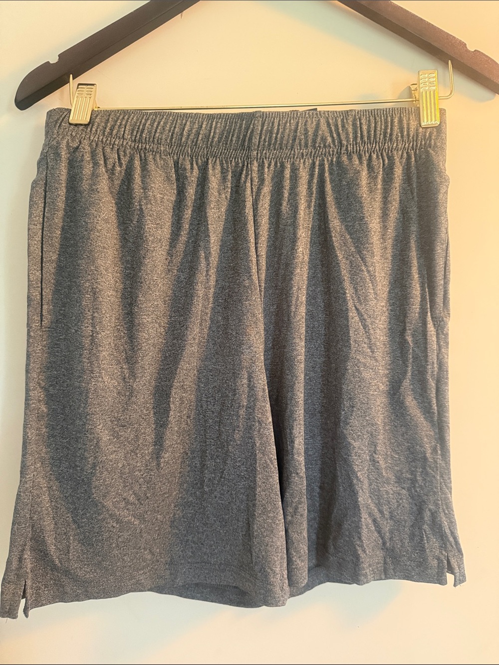 Old Navy Boys Gray Elastic Drawstring Cloud Soft Active Shorts Sz XL 14-16 NWOT